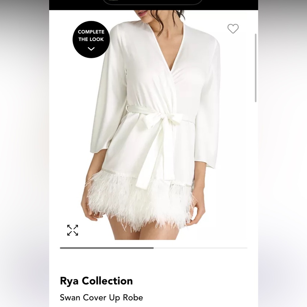Rya Collection Swan Cover Up Ivory XL
